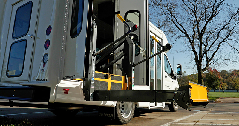 ADS bus wheelchair lift