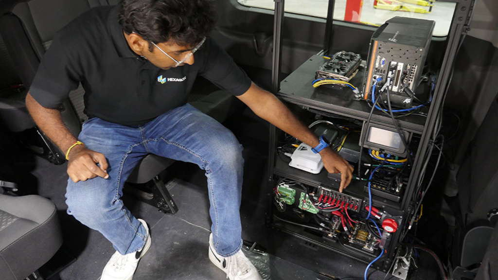 Sri Mushty, one of the autonomous software specialists from Hexagon | AutonomouStuff 